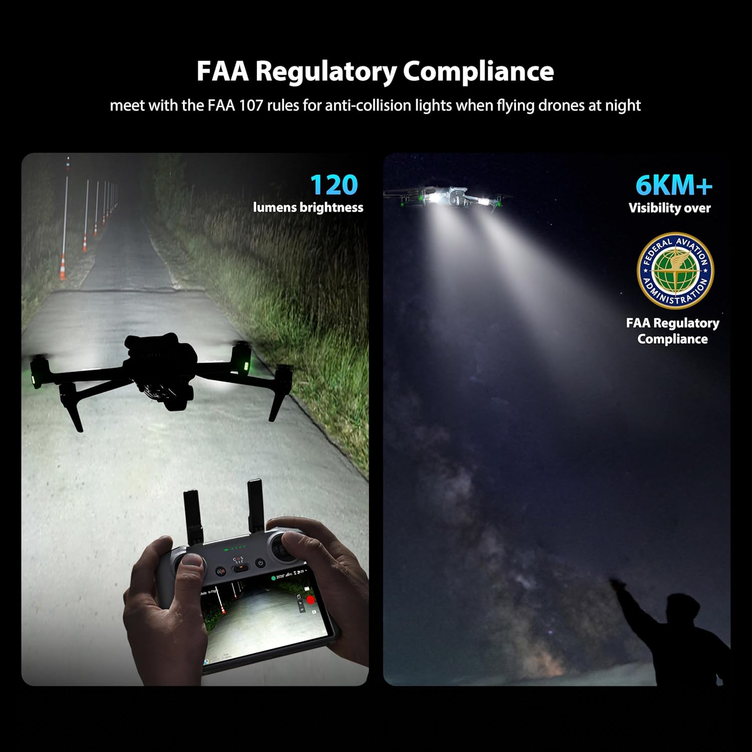 STARTRC Drone lumière strobosc - Drone Landing Gear avis et prix