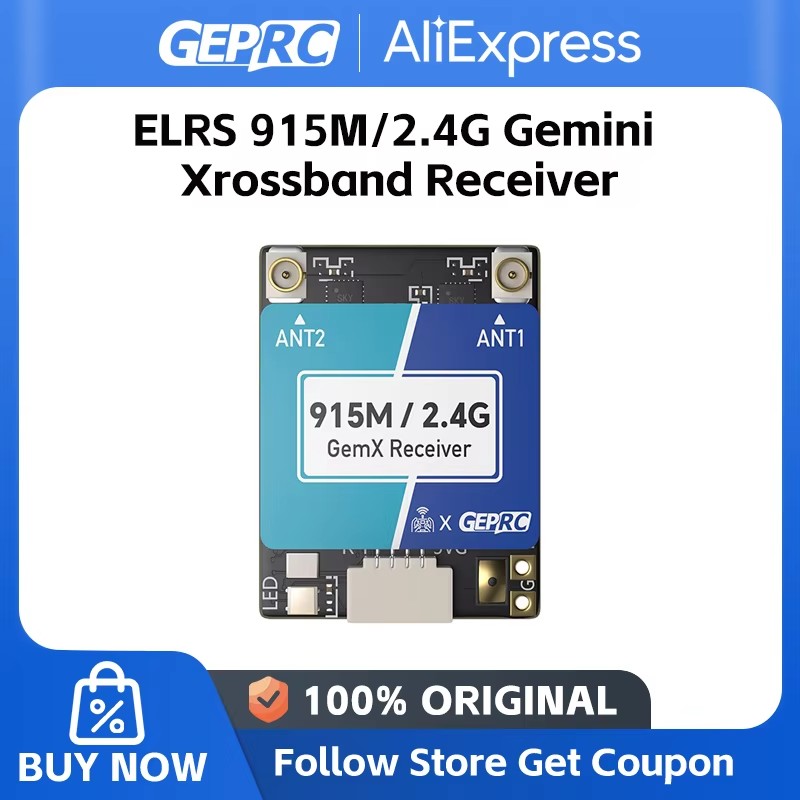 GEPRC ELRS 915 M/2.4G Gemini X - Drone Receiver avis et prix
