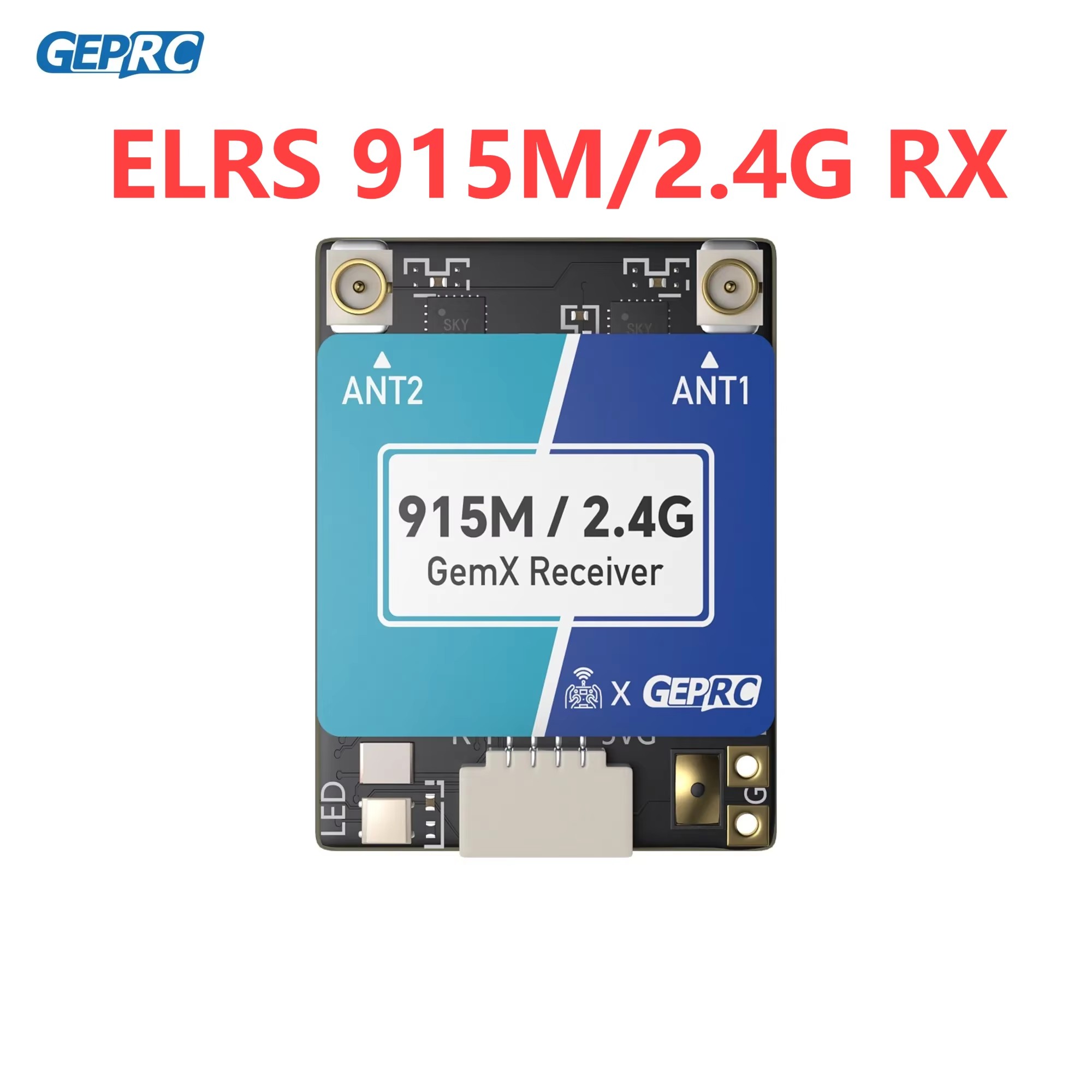 GEPRC ELRS 915 M/2.4G Gemini X - Drone Receiver avis et prix